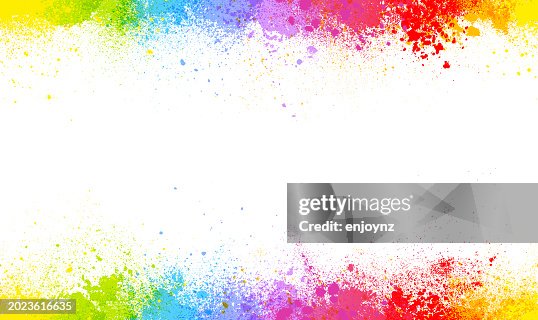 Rainbow paint powder Holi splash abstract vector illustration Rainbow paint powder Holi splash abstract vector illustration