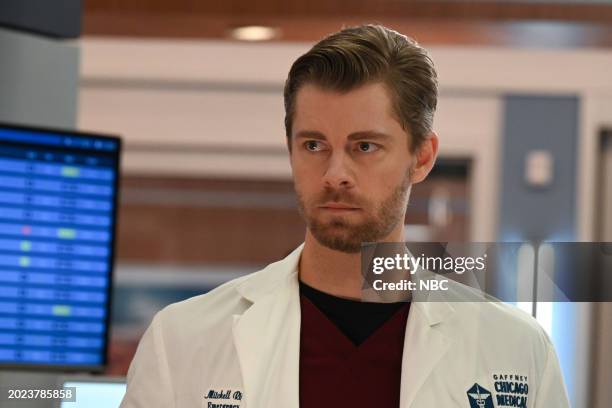 Told Myself That I was Done With You" Episode 9006 -- Pictured: Luke Mitchell as Dr. Mitch Ripley --