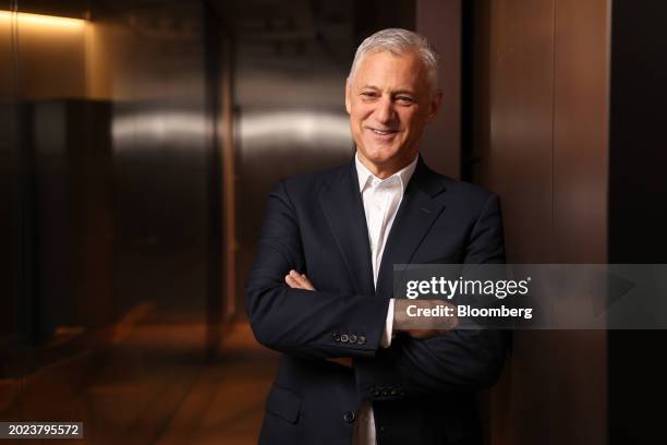 Bill Winters, chief executive officer of Standard Chartered Plc, following a Bloomberg Television interview in London, UK, on Friday, Feb. 23, 2024....