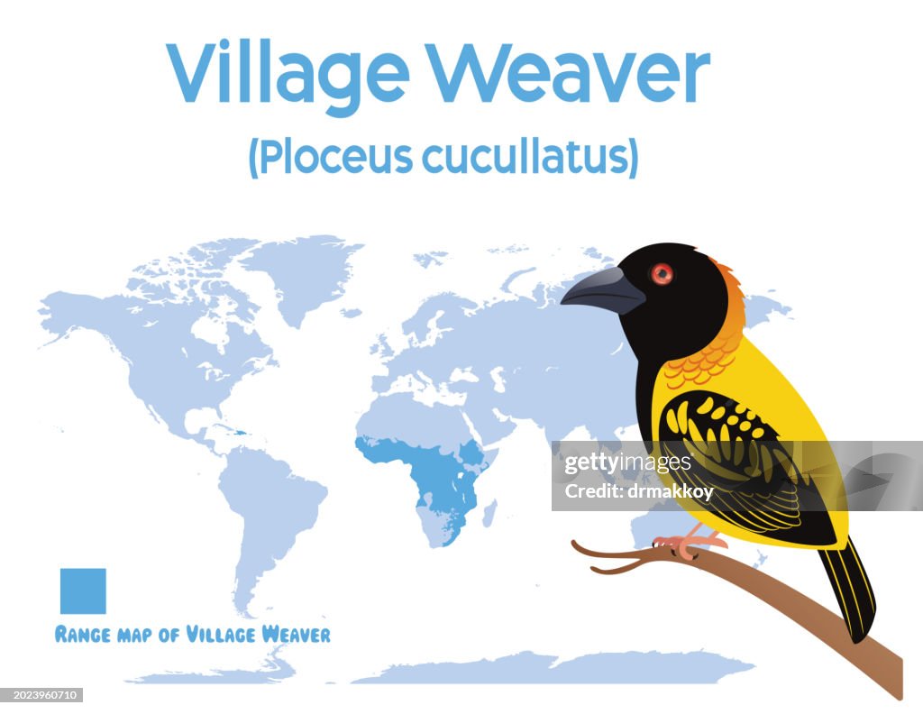 Village Weaver Habitat Map