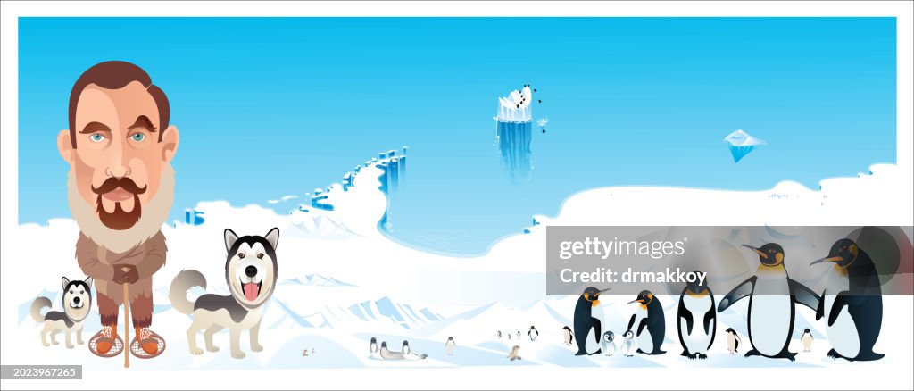 Antarctica and Roald Amundsen