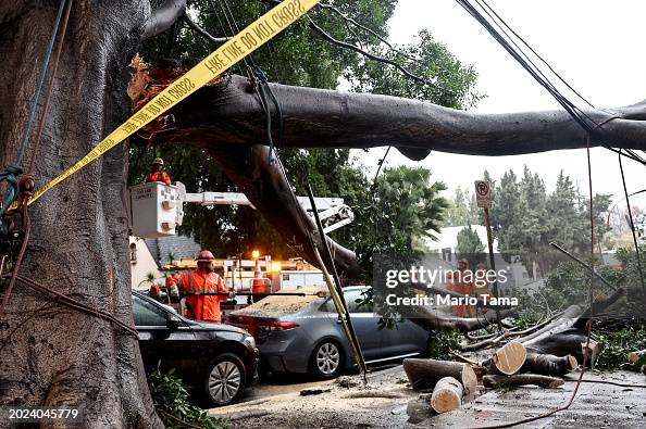 Massive Rain Storm Puts Almost All Of California Under Flood Watch