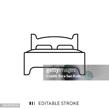 Twin Bed Line Icon Design with Editable Stroke. Suitable for Infographics, Web Pages, Mobile Apps, UI, UX, and GUI design. Twin Bed Line Icon Design with Editable Stroke. Suitable for Infographics, Web Pages, Mobile Apps, UI, UX, and GUI design.
