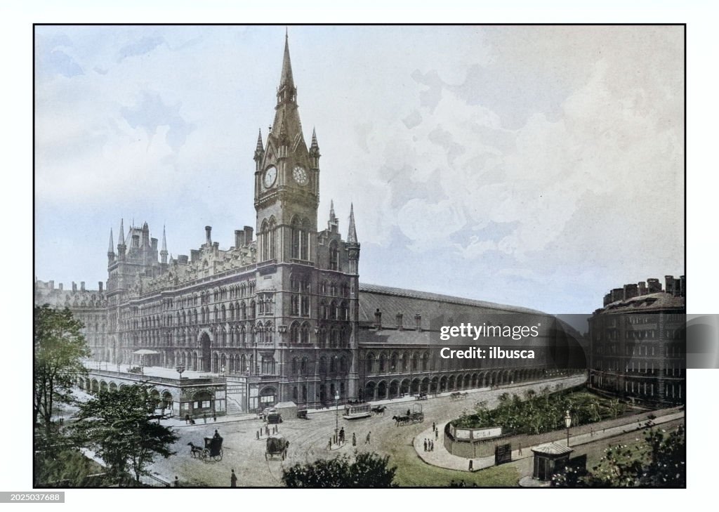 Antique London's photographs: St. Pancras station