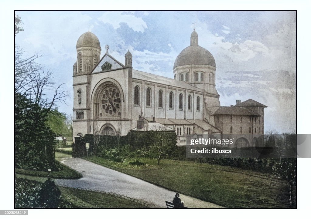 Antique London's photographs: St Joseph retreat, Waterlow Park, Highgate