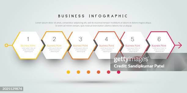 vector elements for infographics. presentation and chart. steps or processes. - roadmap stock illustrations