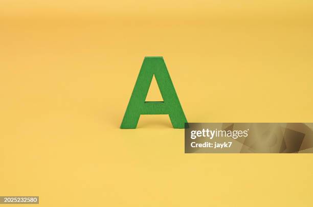 letter a - buchstabe a stock-fotos und bilder