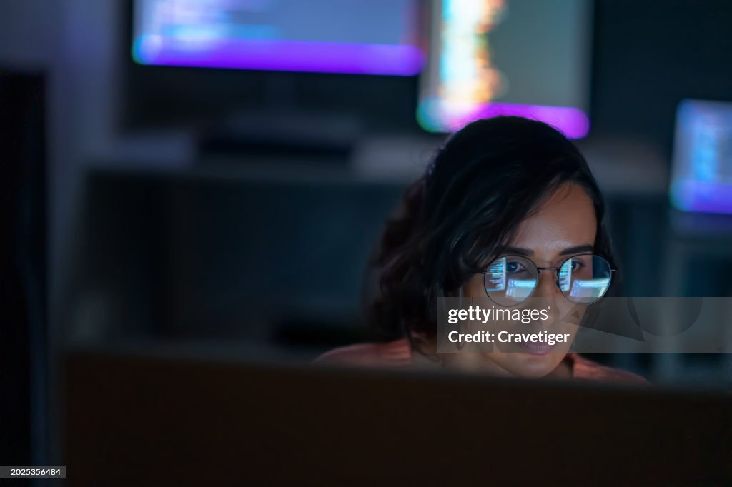 Empowered Specialists Working in a Research Center, Using Computer to develope on Advanced Software, Develop Artificial Intelligence Interface and Cloud computing base.