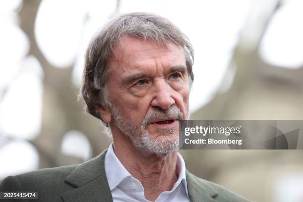 Billionaire Jim Ratcliffe, chairman and founder of Ineos Group Holdings Plc, during a Bloomberg Television interview at The Grenadier pub in London,...