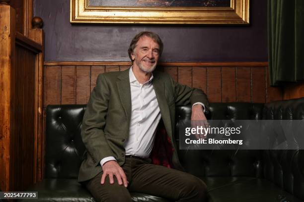 Billionaire Jim Ratcliffe, chairman and founder of Ineos Group Holdings Plc, following a Bloomberg Television interview at The Grenadier pub in...