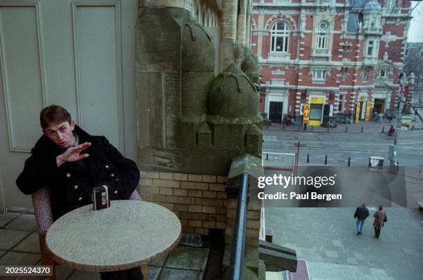 Portrait of Mark Hollis, former singer of Talk Talk in Amsterdam, Netherlands on 12th February 1998.