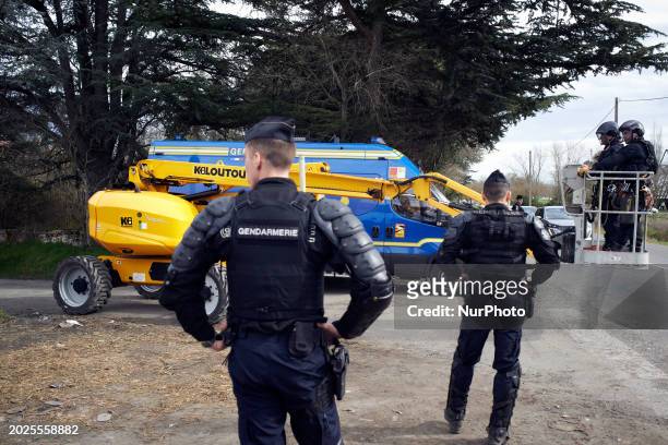 Police officers from the CNAMO are preparing to intervene in the 'Crem'Arbre' ZAD. Michel Forst, the United Nations Special Rapporteur on the...