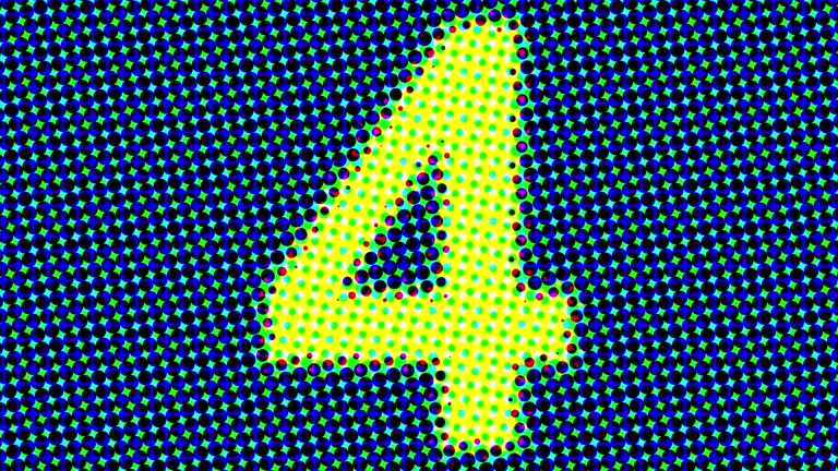 Number 4 Pattern Videos and HD Footage - Getty Images