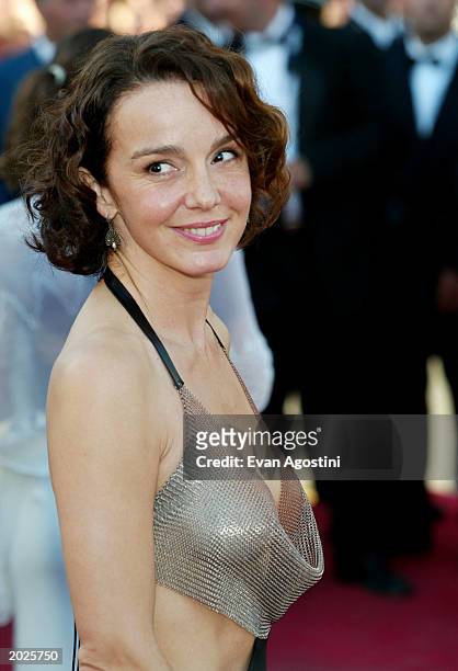 Actress Philippine Leroy-Beaulieu attends the screening for the film "Mystic River" at the Palais Des Festival during 56th International Cannes Film...