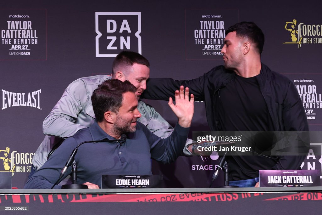Josh Taylor v Jack Catterall Manchester Press Conference