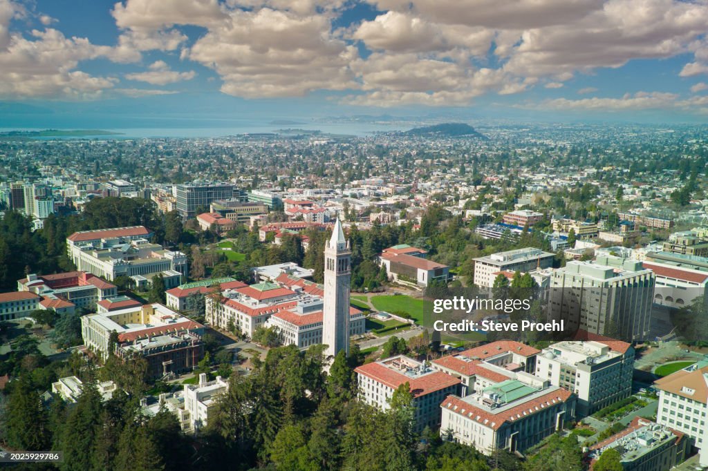 UCB,University of California,Berkeley CA,aerial