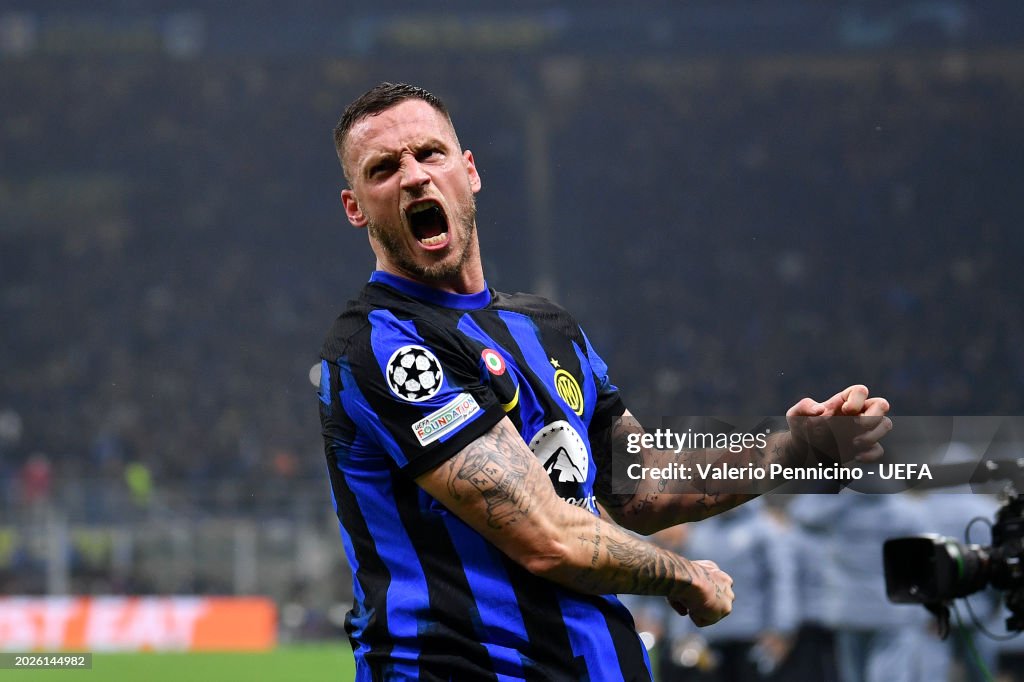 FC Internazionale v Atletico Madrid: Round of 16 First Leg - UEFA Champions League 2023/24