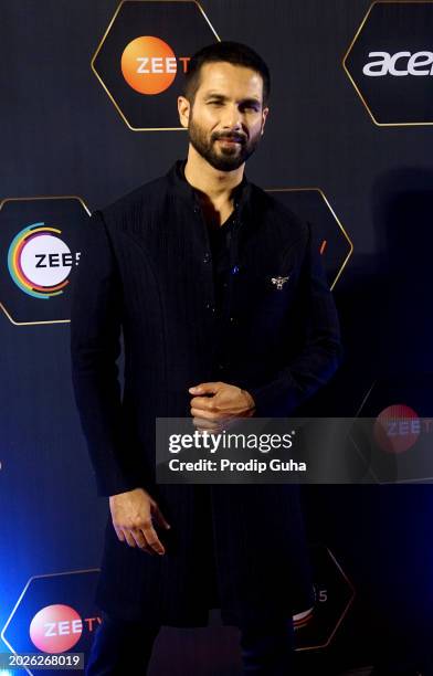 Shahid Kapoor attends the Dadasaheb Phalke International Film Festival Awards on February 20, 2024 in Mumbai, India.