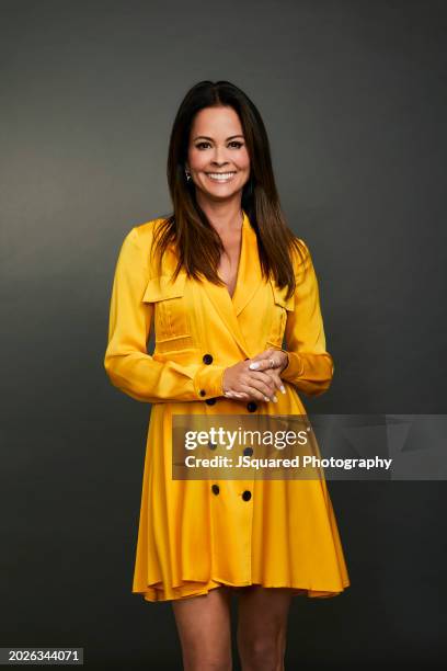 Brooke Burke of The CW Network's "Penn & Teller: Fool Us" poses for a portrait during the 2024 Winter Television Critics Association Press Tour at...