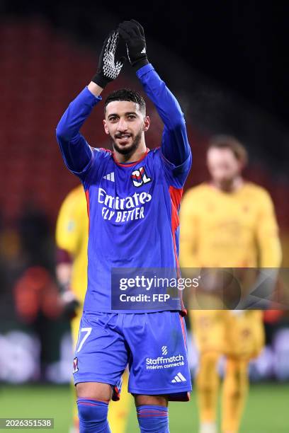 Said BENRAHMA during the Ligue 1 Uber Eats match between Football Club de Metz and Olympique Lyonnais at Stade Saint-Symphorien on February 23, 2024...