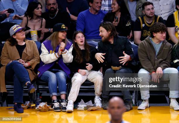 Jason Bateman attends the game between the Los Angeles Lakers and the San Antonio Spurs at Crypto.com Arena on February 23, 2024 in Los Angeles,...