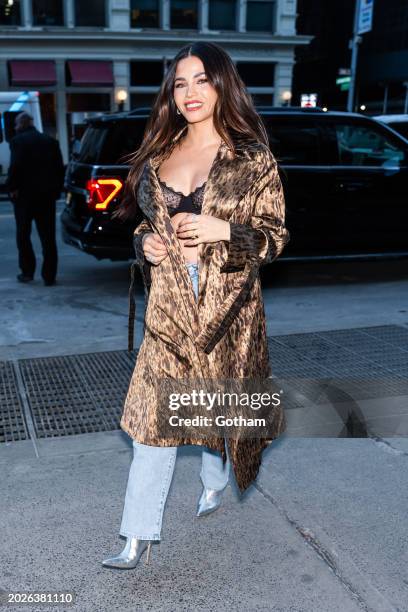 Jenna Dewan is seen in SoHo on February 20, 2024 in New York City.