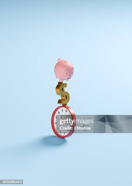 time is money concept 3 - time is money stock pictures, royalty-free photos & images