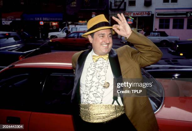 American singer Neil Sedaka attending '50's and 60's Gala Benefiting American Cancer Society' at St. Vartan's in New York, New York, May 16, 1991.