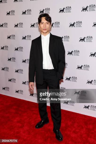 Manny Jacinto attends the 14th Annual U.S-Asia Entertainment Summit and Game Changer Awards at Skirball Cultural Center on February 20, 2024 in Los...