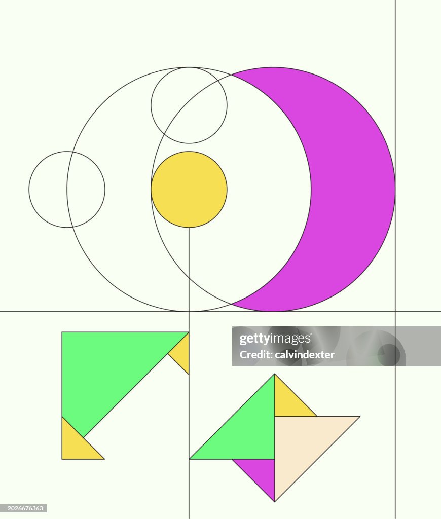 Abstract Shapes Illustration High-Res Vector Graphic - Getty Images