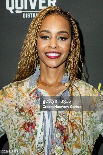 Erica Peeples attends the Los Angeles Special Screening Of Quiver Distribution's "Lights Out" at The London West Hollywood at Beverly Hills on...