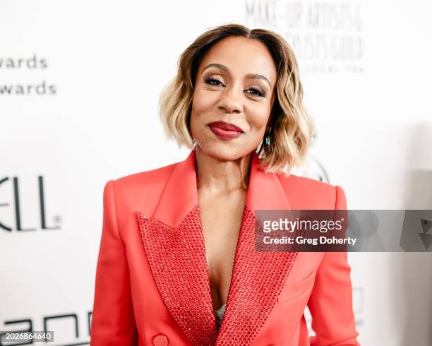 Karen Pittman attends the 11th Annual MUAHS Awards at The Beverly Hilton on February 18, 2024 in Beverly Hills, California.