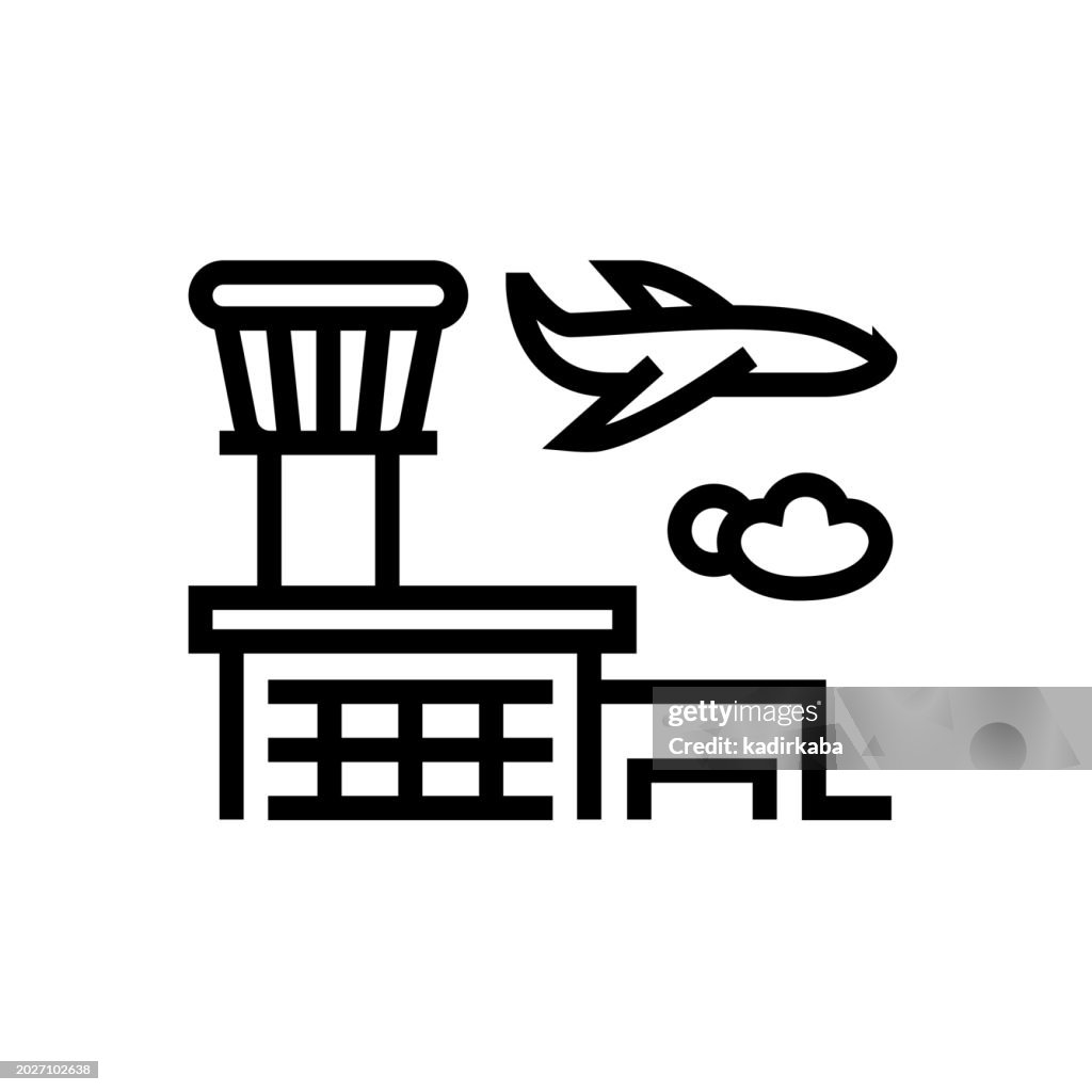 Airport Line Icon