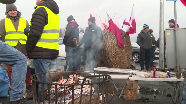 POL: Polish farmers blocked the border with Ukraine