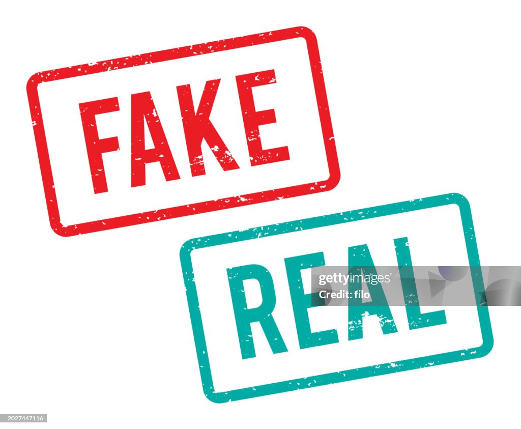 Fake vs Real Stamp Badge