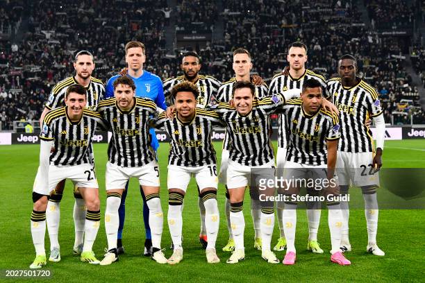 Adrien Rabiot of Juventus FC, Wojciech Szczęsny of Juventus FC, Bremer of Juventus FC, Arkadiusz Milik of Juventus FC, Federico Gatti of Juventus FC,...