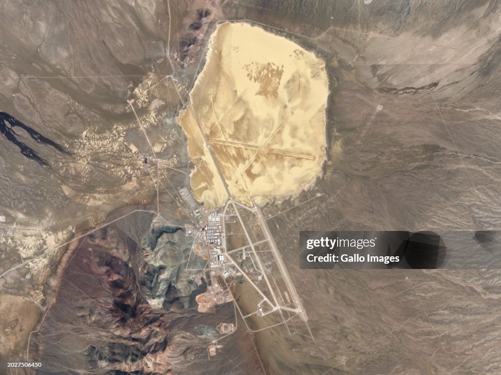 Satellite Imagery Of Area 51
