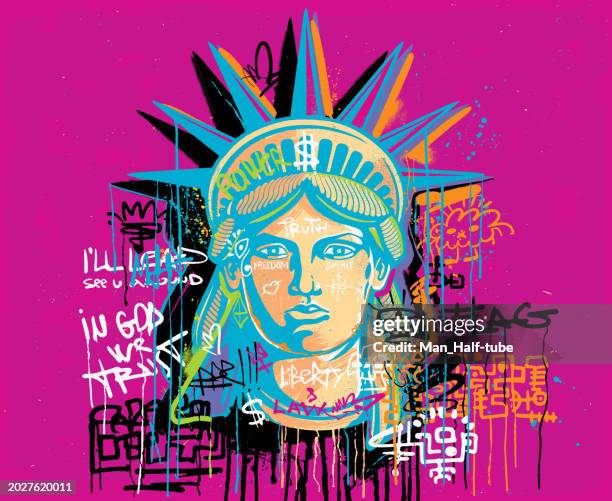 statue of liberty - free-vector-image stock-grafiken, -clipart, -cartoons und -symbole