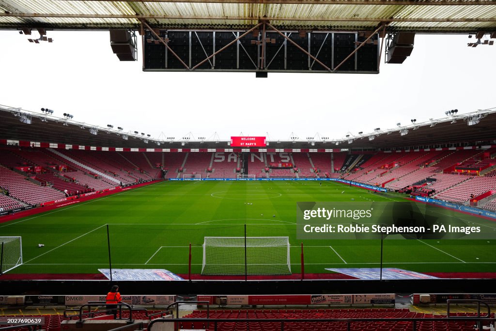 Southampton v Millwall - Sky Bet Championship - St Mary's Stadium