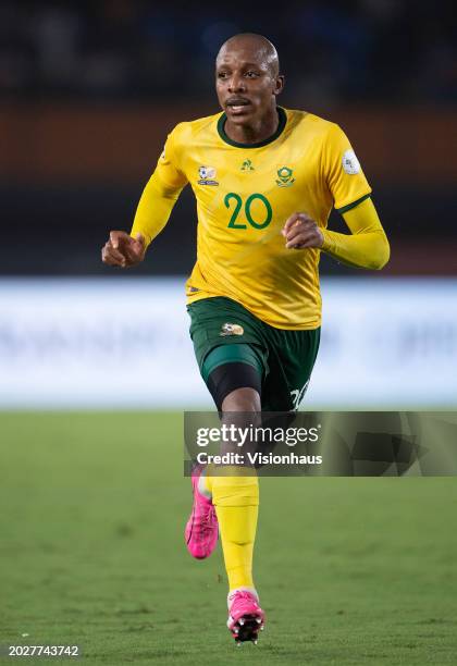 Khuliso Mudau of South Africa during the TotalEnergies CAF Africa Cup of Nations 3rd place match between South Africa and DR Congo at Stade Felix...