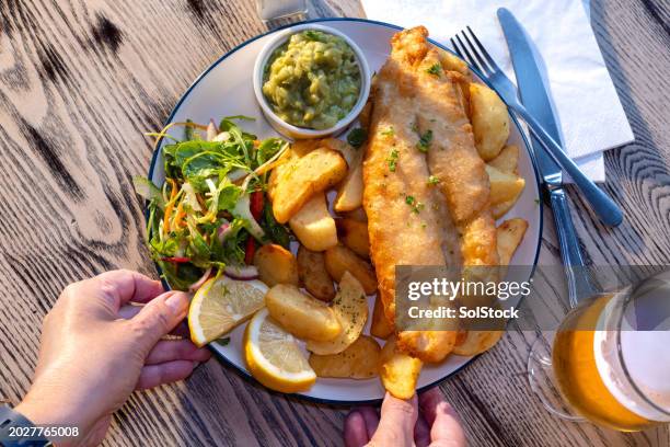 3,417 Fish &Chips Stock Photos and High-Res Images - Getty Images