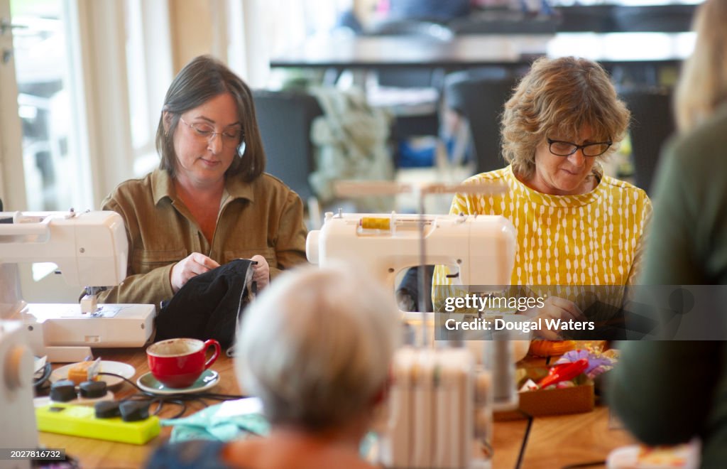A textile hobbies workshop