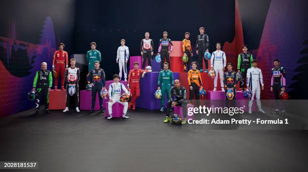 As Formula 1 returns to the grid for the 2024 season the drivers assemble at pre-season testing in Bahrain. Valtteri Bottas of Finland and Stake F1...