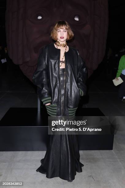 Beatrice Grannò attends the Etro fashion show during the Milan Fashion Week Womenswear Fall/Winter 2024-2025 on February 21, 2024 in Milan, Italy.