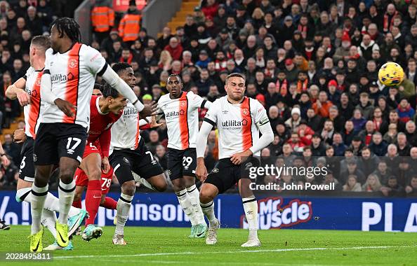 Liverpool FC v Luton Town - Premier League Liverpool FC v Luton Town - Premier League