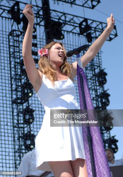 Joss Stone performs during Coachella 2009 at the Empire Polo Fields on April 18, 2009 in Indio, California.