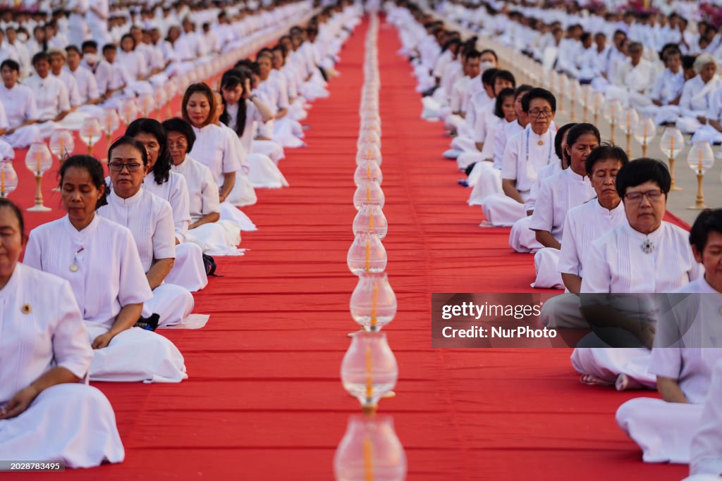 Makha Bucha Day Celebrations In Thailand.