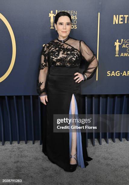 Alex Borstein at the 30th Annual Screen Actors Guild Awards held at the Shrine Auditorium and Expo Hall on February 24, 2024 in Los Angeles,...