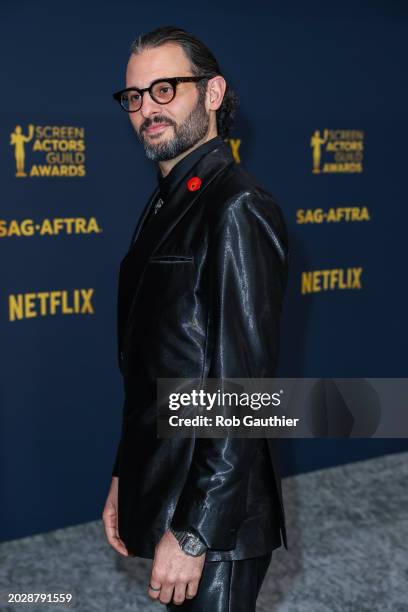 Los Angeles, CA Arian Moayed arriving on the red carpet at the 30th Screen Actors Guild Awards in Shrine Auditorium and Expo Hall in Los Angeles, CA,...
