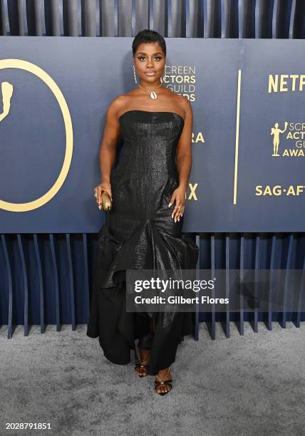 Denée Benton at the 30th Annual Screen Actors Guild Awards held at the Shrine Auditorium and Expo Hall on February 24, 2024 in Los Angeles,...